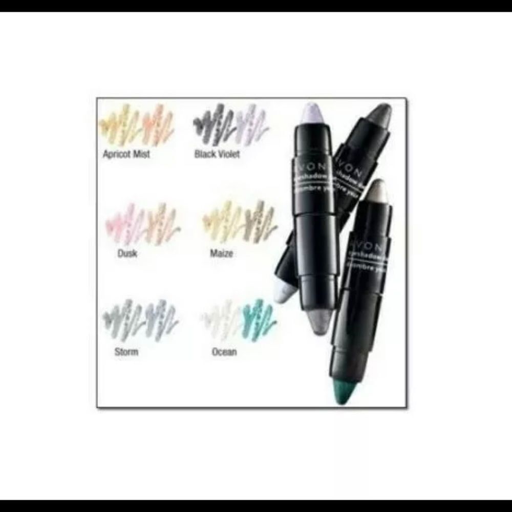AVON Eyeshadow Duet - Black & Violet